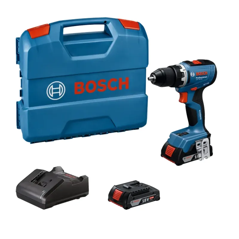 AKU IZVIJAČ GSR 18V-65 2xGBA 2.0 Ah U KOVČEGU BOSCH 06019N3000
