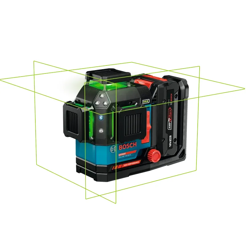 AKU KRIŽNI LASERSKI NIVELIR EXPERT EXLL18V-120-33CG + PUNJAČ BOSCH 0601065B00