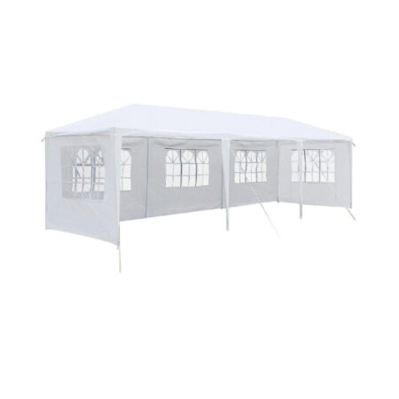 Green Bay tenda bijela 3 x 9 m sa bočnim stranama