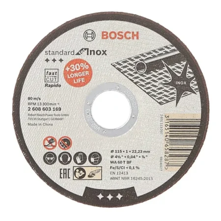PLOČA REZNA 115x1 mm INOX - BOSCH