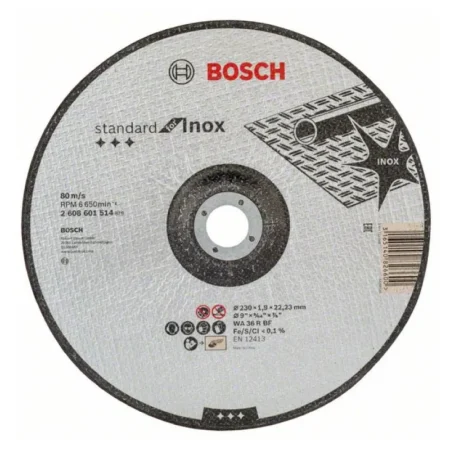 PLOČA REZNA 230x1.9 mm INOX - BOSCH