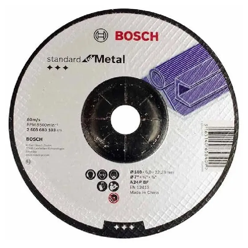 PLOČA BRUSNA 180x6 mm - BOSCH