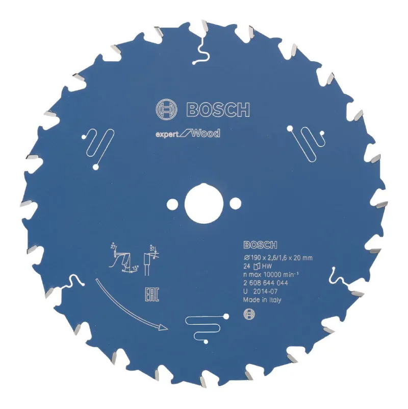 LKP 190x20x2.6/1.6mm 24Z Expert for Wood