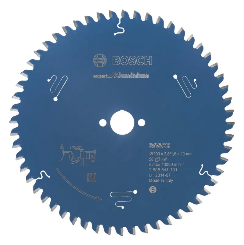 LKP 190x20x2.6/1.6mm 56Z Expert for Aluminium