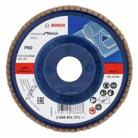 DISK BRUSNI LAMELNI 115 mm A60 ravni X431- BOSCH