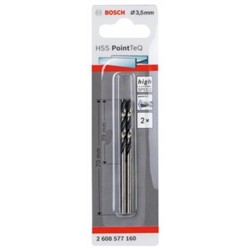 BORER HSS PointTec 3.5 mm BOSCH 2 kom 2608577160