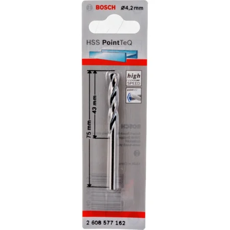 BORER HSS PointTec 4.2 mm BOSCH 1 kom 2608577162