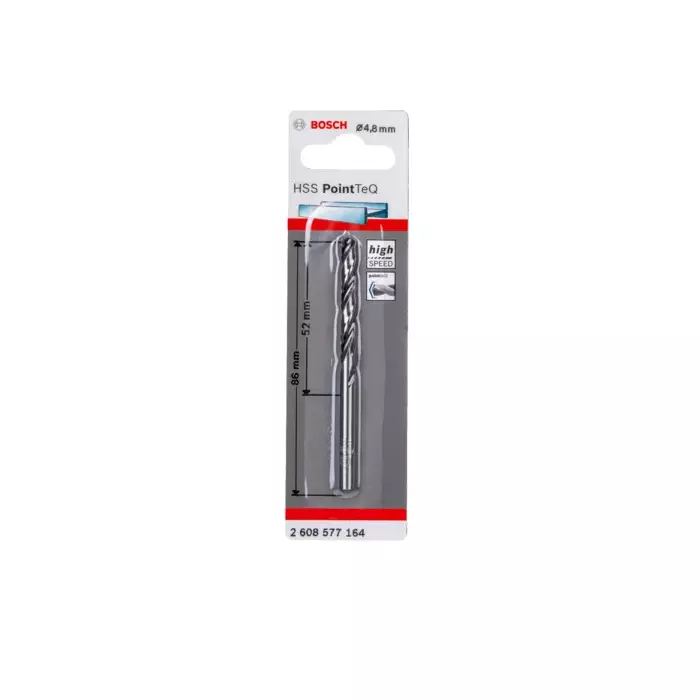 BORER HSS PointTec 4.8 mm BOSCH 1 kom 2608577164