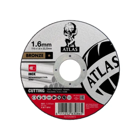 Norton rezna ploča za ATLAS A46T 115 x 1.6 x 22.23 mm 66252828873
