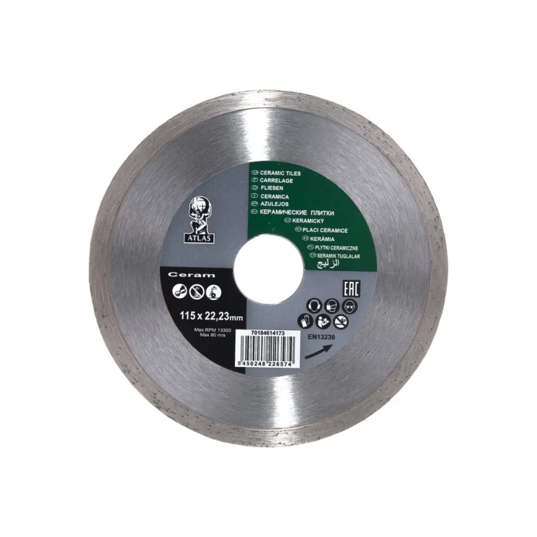 Norton dijamantska rezna ploča za keramiku ATLAS CERAMIC 115 x 22.3 mm 70184614173
