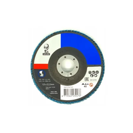 Norton atlas lamelna brusna ploča 125×22.23 mm P80 78072707163