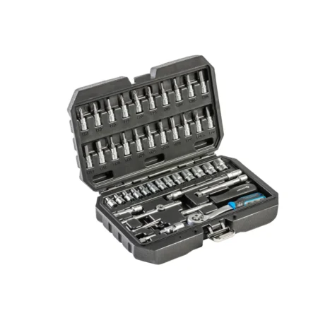 HOEGERT 46-dijelni set nasadnih ključeva 1/4″ HT1R216