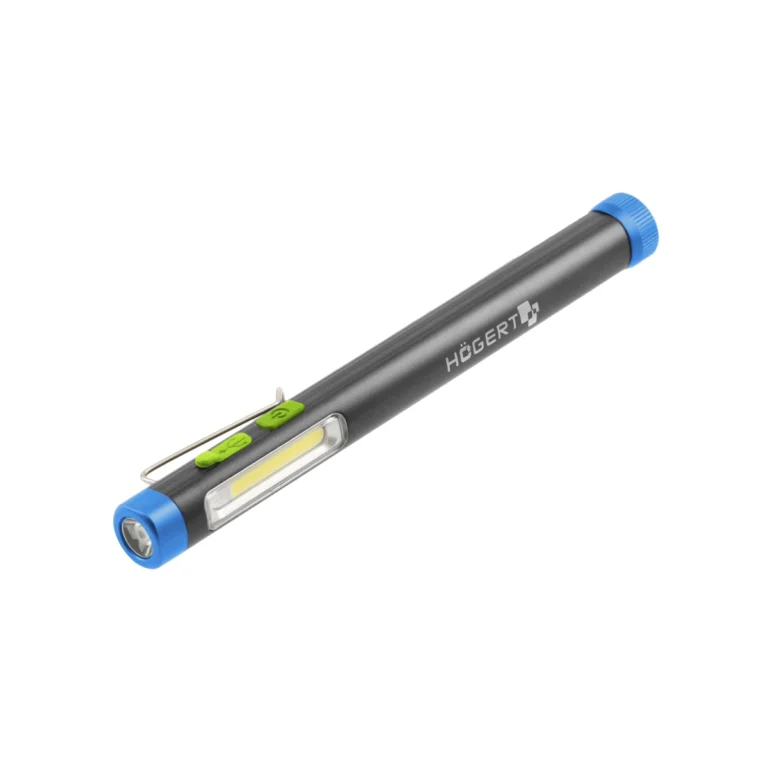 HOEGERT led radna lampa svjetiljka punjiva 300 lm UV PEN CLIP HT1E403