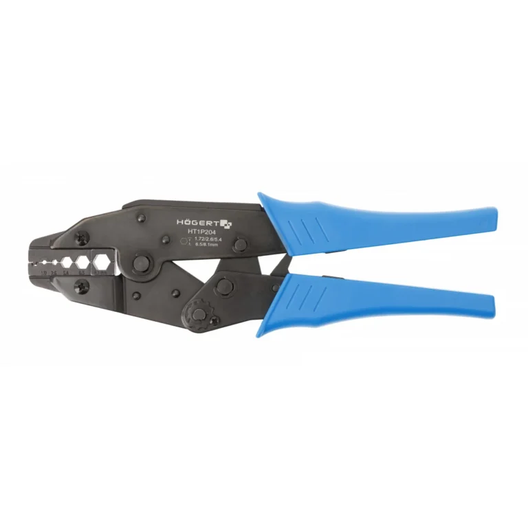 HOEGERT krimp kliješta za izolovane stopice presjeka 1.72-8.1 mm² HT1P204