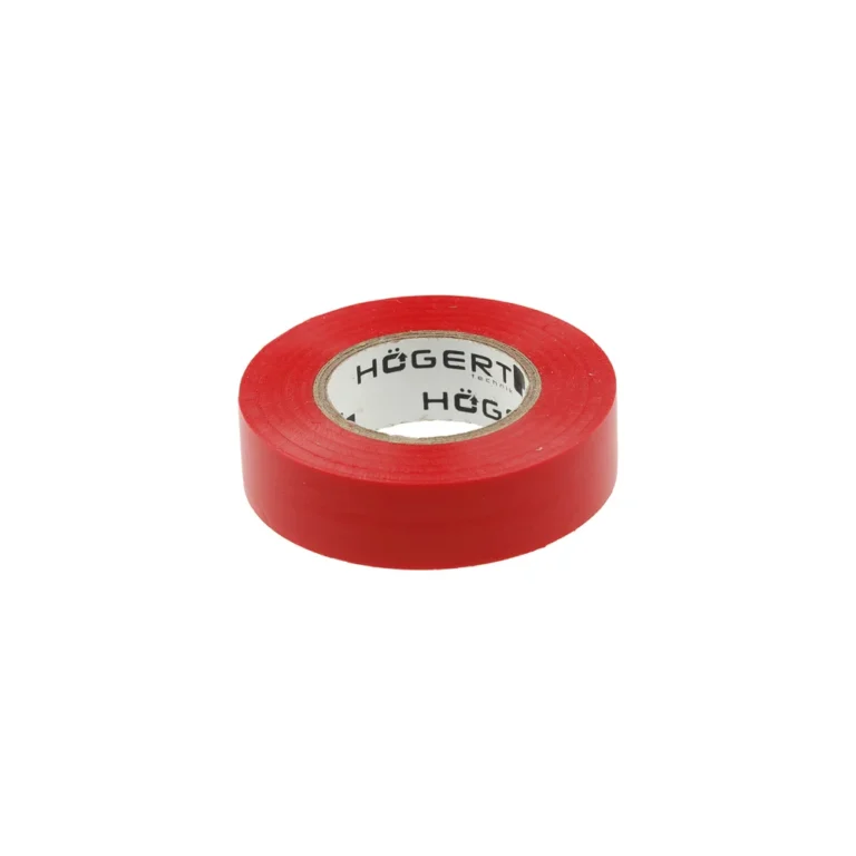 HOEGERT crvena PVC izolir traka HT1P282 20m