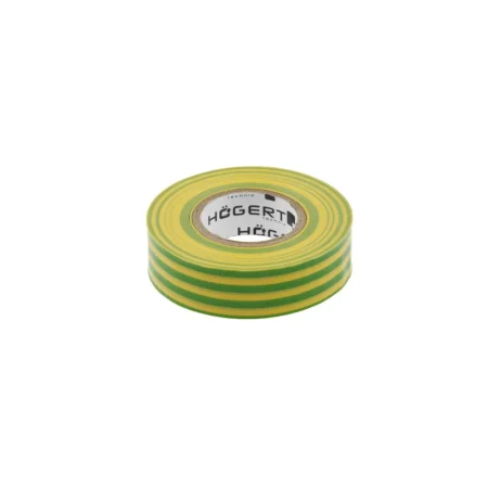 HOEGERT žuto-zelena PVC izolir traka HT1P286 20m