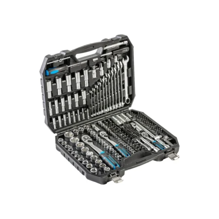 HOEGERT 222-dijelni set alata 1/4″, 1/2″ i 3/8″ HT1R244