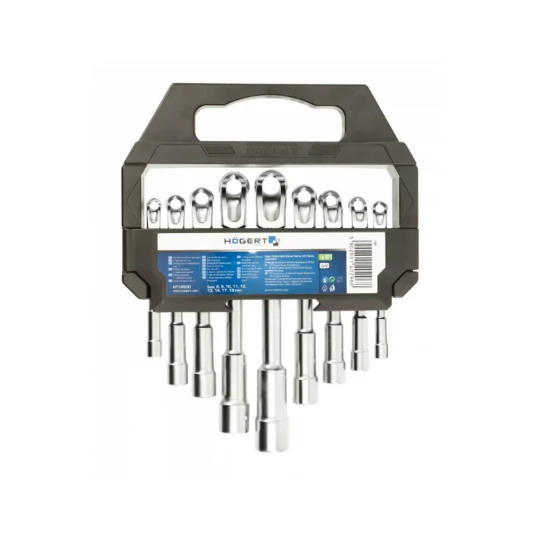 HOEGERT 9-dijelni set L ključeva 8-19 mm HT1R500