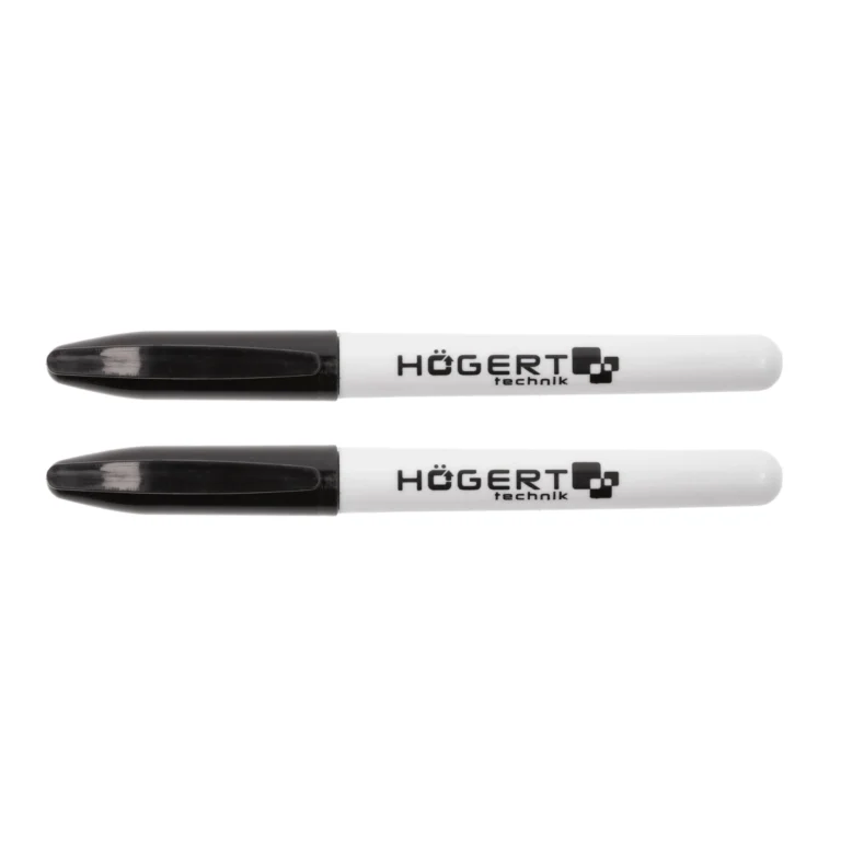 HOEGERT permanentni marker crni 2/1 HT3B779