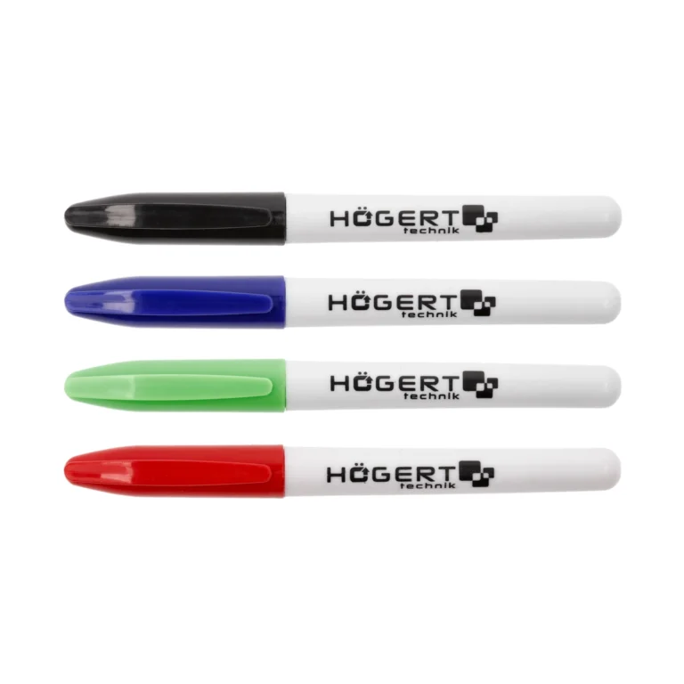 HOEGERT 4-dijelni set višebojnih markera permanentnih HT3B781