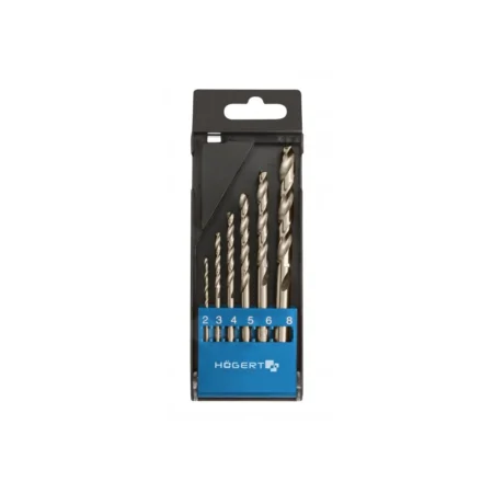 HOEGERT 5-dijelni set burgija za metal 2.0-8.0mm HT6D186