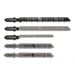 HOEGERT 5-dijelni set listova za ubodnu pilu za drvo i metal HT6D690