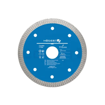 HOEGERT dijamantska ploča za keramiku 125 x 1.2 mm HT6D722