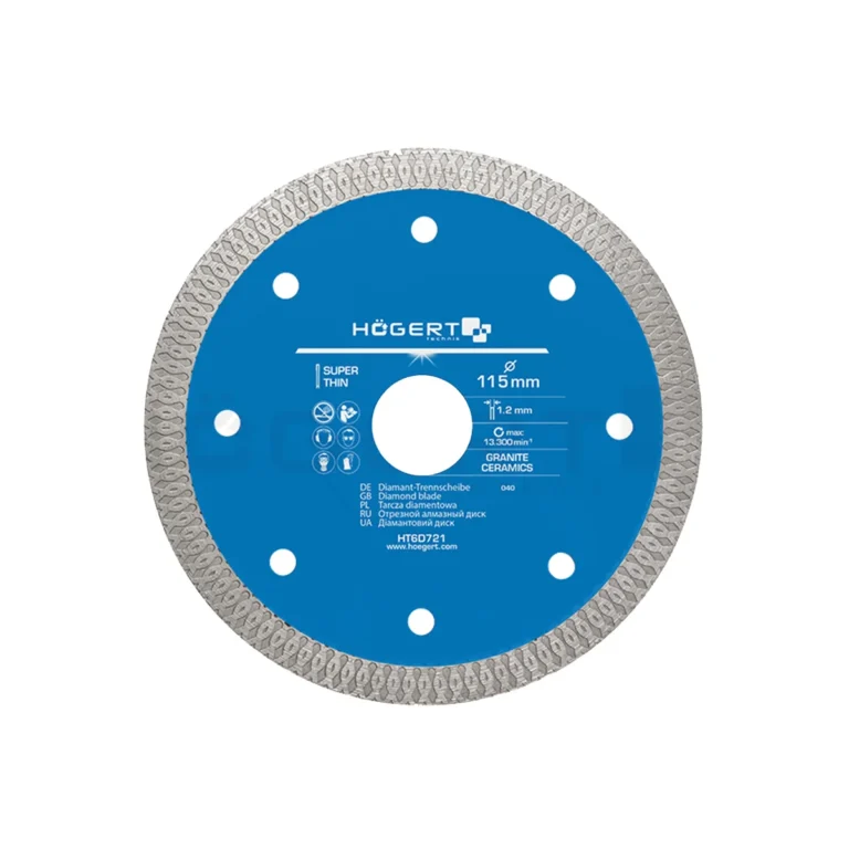 HOEGERT dijamantska ploča za keramiku 125 x 1.2 mm HT6D722