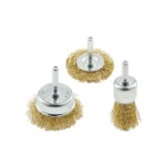 HOEGERT 3-dijelni set četki mesinganih 6mm 25-50mm HT7D745
