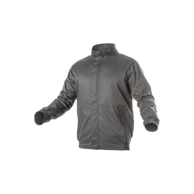 Hoegert tamno-siva radna jakna bluza FABIAN HT5K307
