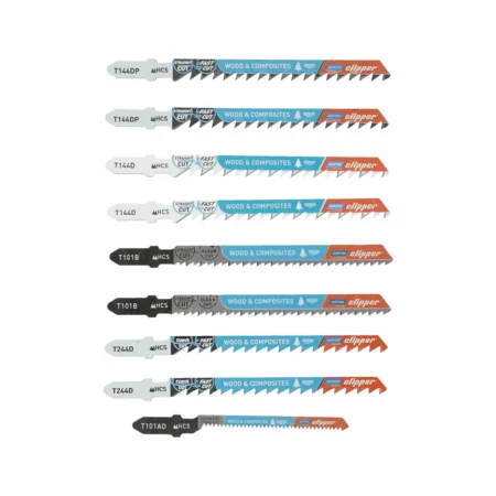 NORTON Clipper 10-dijelni set listova za ubodnu pilu HCS