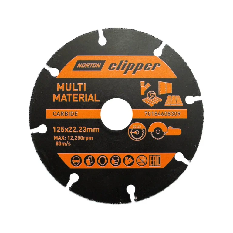 NORTON Clipper rezna ploča multi PRO CARBIDE 125x1x22.23 mm