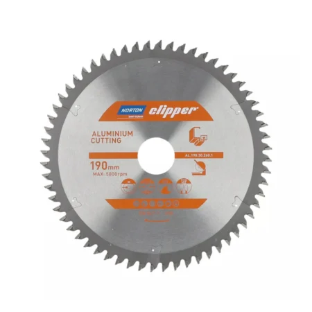 NORTON Clipper rezni list za aluminijum TCT 190x30mm 60z