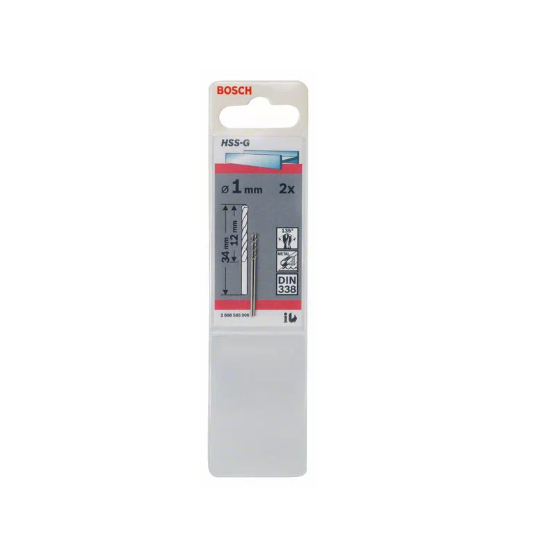 Borer HSS-G 1 mm