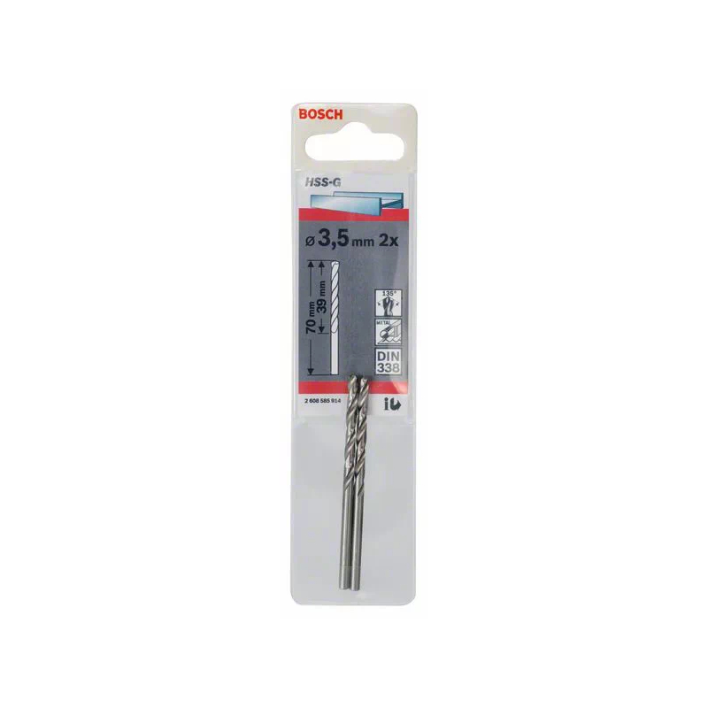 Borer HSS-G 3,5 mm