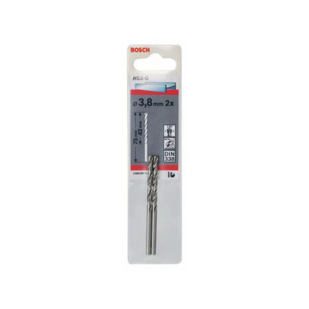 Borer HSS-G 3,8 mm