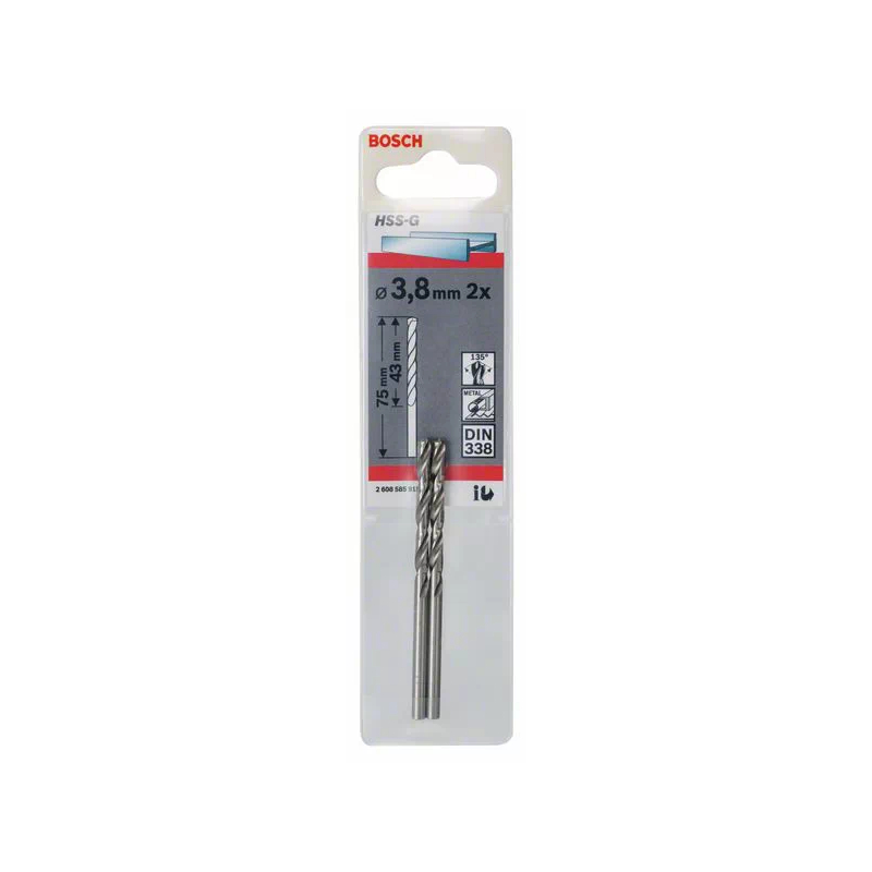 Borer HSS-G 3,8 mm