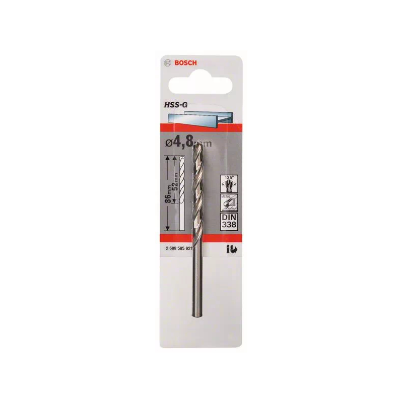 Borer HSS-G 4,8 mm