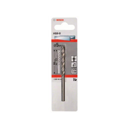 Borer HSS-G 5 mm
