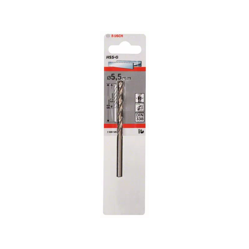 Borer HSS-G 5,5 mm