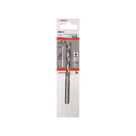 Borer HSS-G 7,5 mm