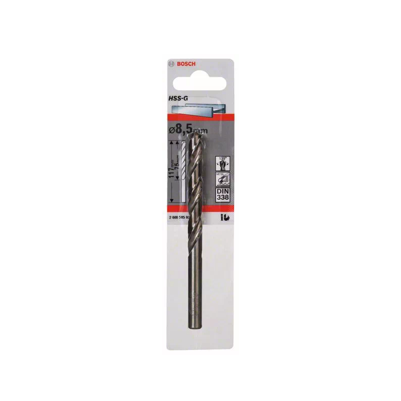 Borer HSS-G 8,5 mm