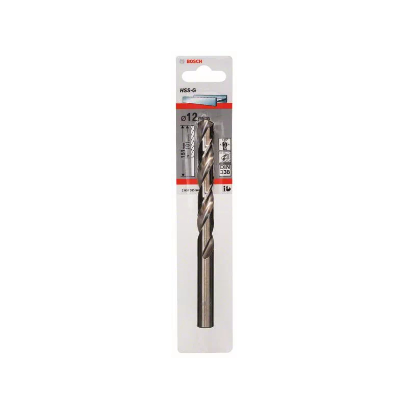 Borer HSS-G 12 mm