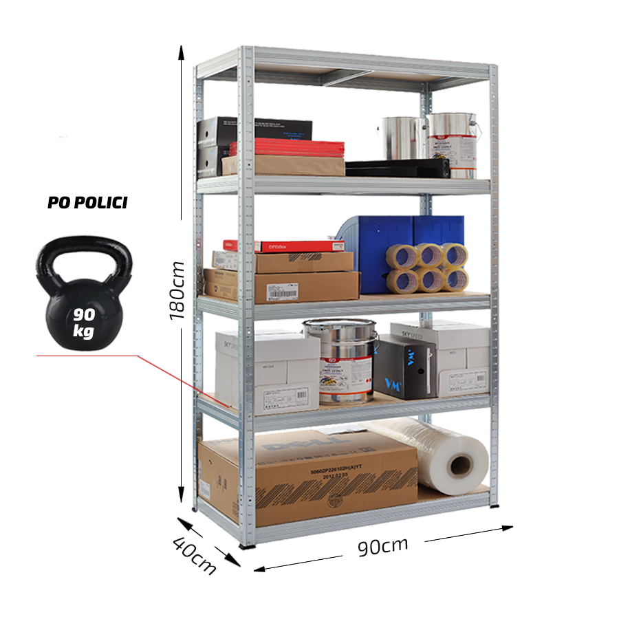 POLICA METAL/DRVO FUTUR 1375 kg