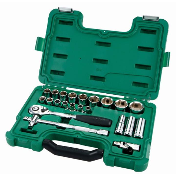 SET NASADNIH KLJUČEVA 1/2" 10-34mm 23 KOM. SATA