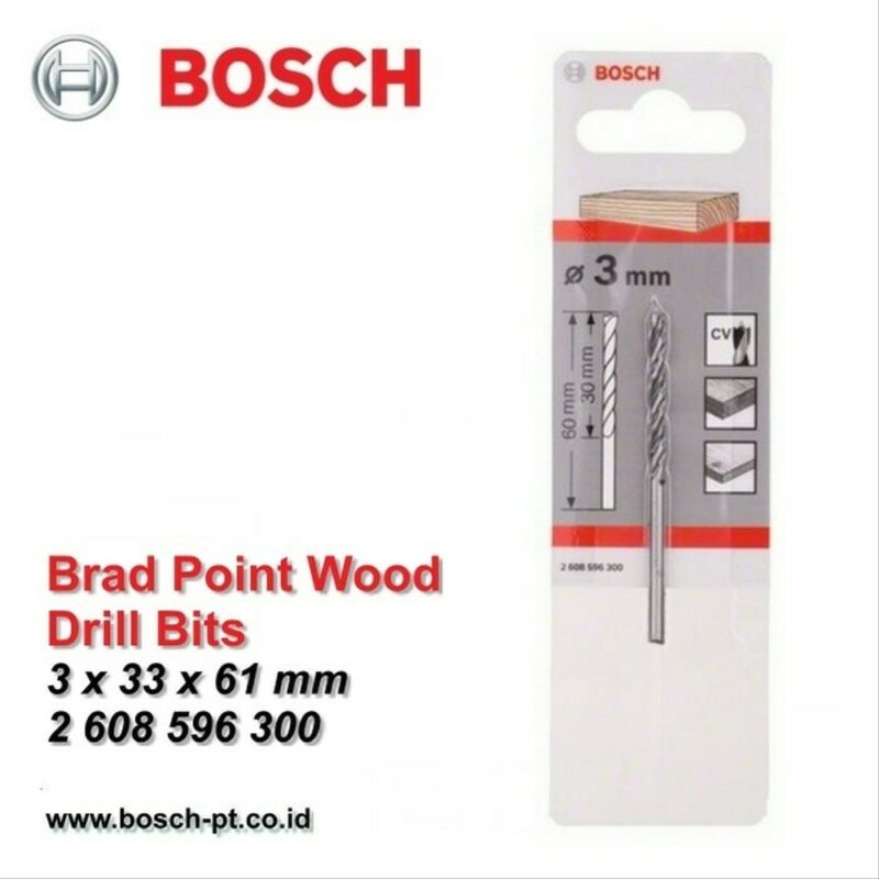 Borer za drvo 3 mm
