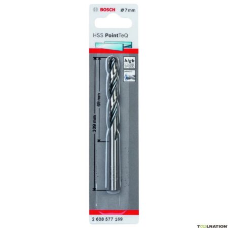 BORER HSS PointTec 7.0 mm BOSCH 1 kom 2608577169