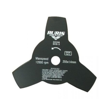 Ruris disk za košenje trave sa 3 ivice 255×1.4mm