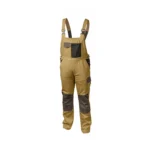 Hoegert radne treger farmer hlače pantalone EDGAR MD (bež-sive) HT5K272-MD