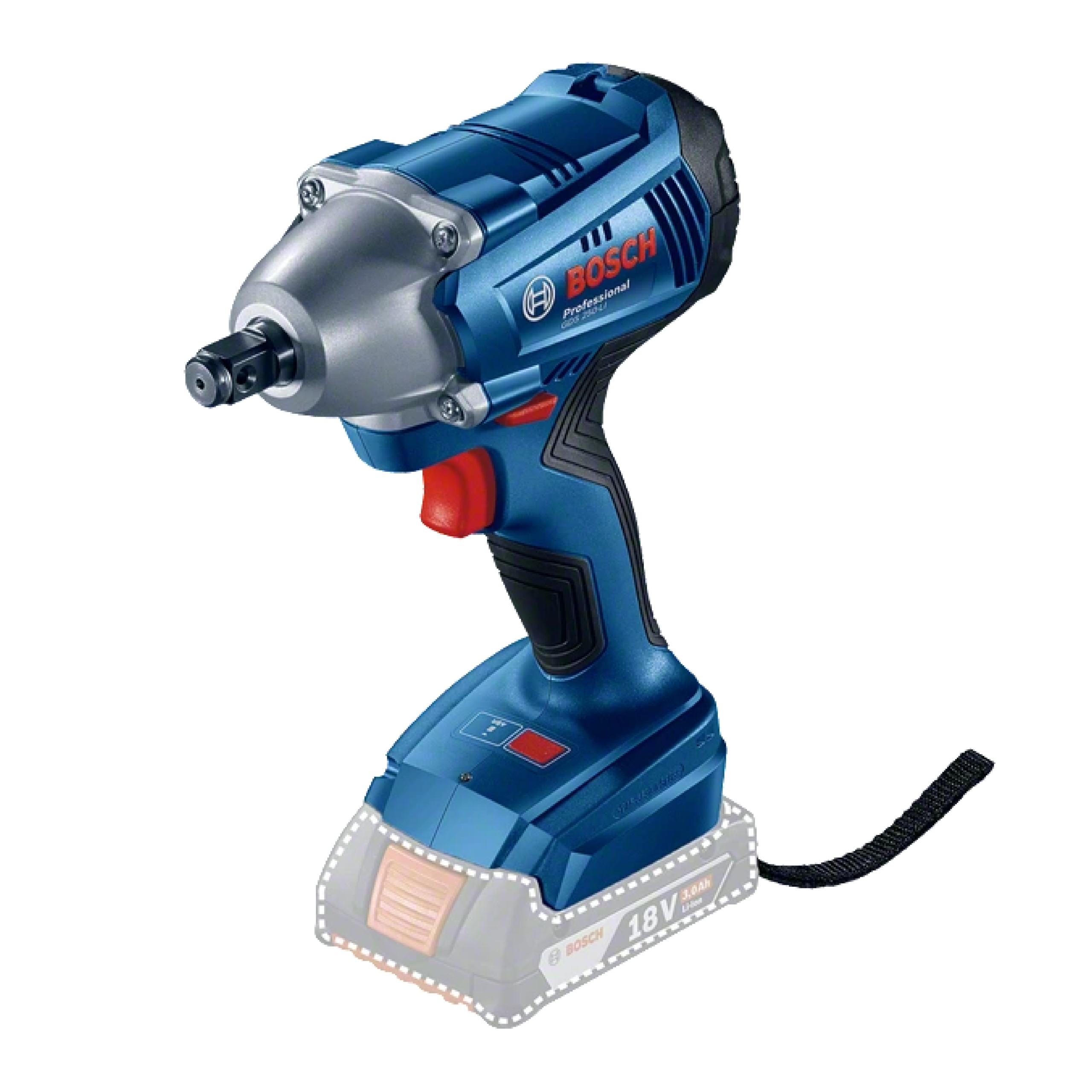 STEZAČ UDARNI AKU GDS 250-Li solo 1/2" 250Nm BOSCH